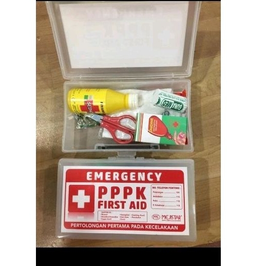 kotak p3k meiji star box pppk emergency first aid