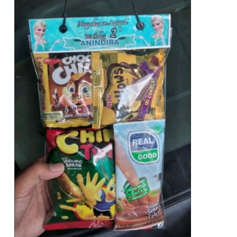 SNACK ULANG TAHUN // SNACK ULANG TAHUN 4000 AN // PARCEL SNACK EKONOMIS // BINGKISAN ULANG TAHUN ANA