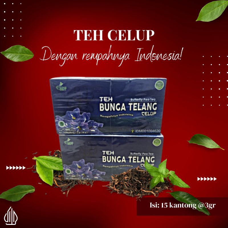 

TEH CELUP BUNGA TELANG KHAS KALIMANTAN TIMUR
