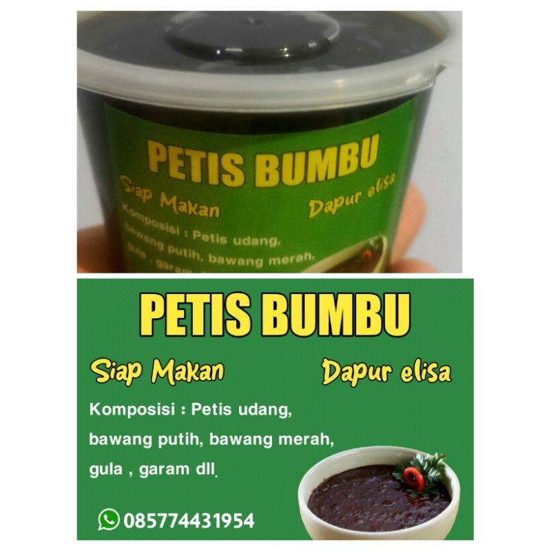 

Petis Bumbu siap makan khas Semarang