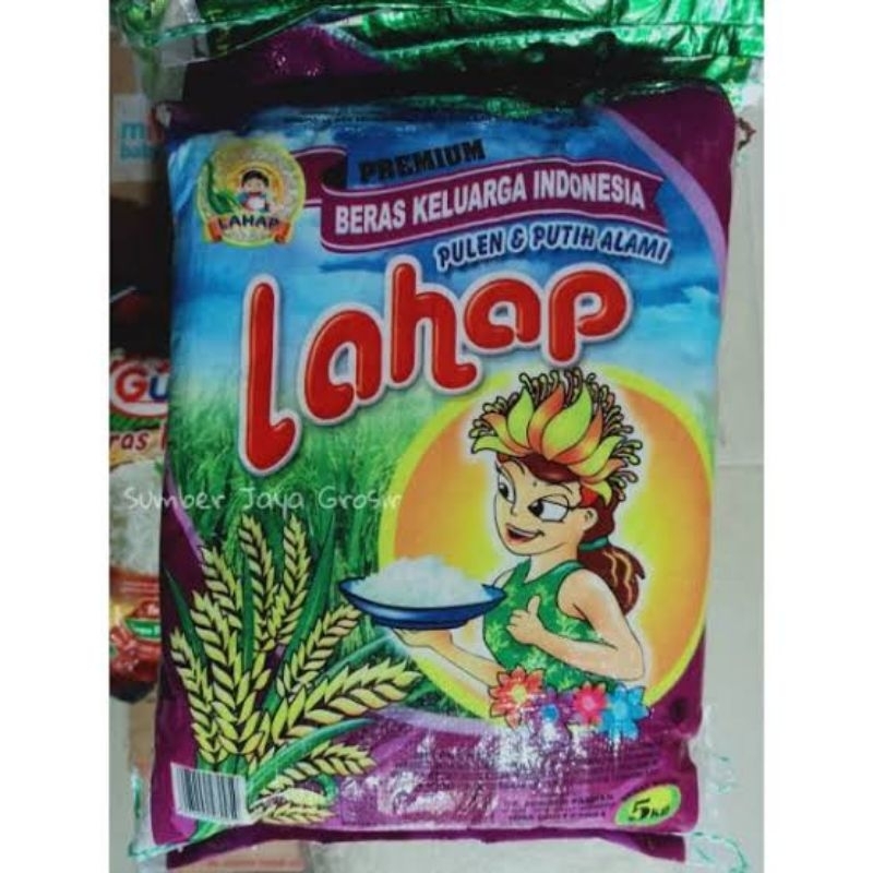 

Beras Lahab 5kg Enak & Pulen