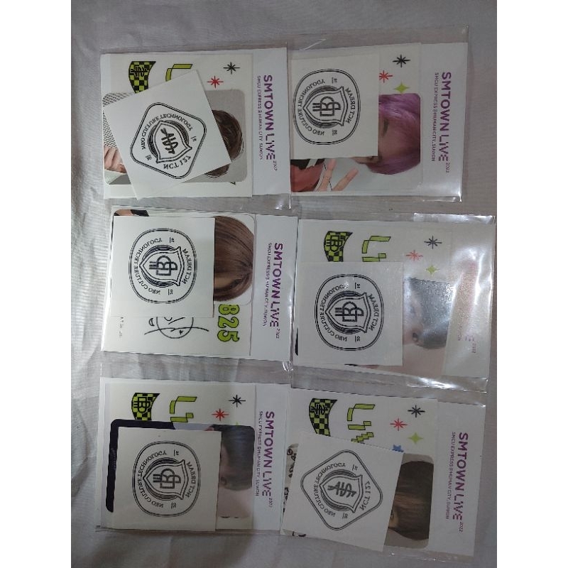 MD SMCU SUWON 2022 - Ar Tatto Jeno, Haechan,Doyoung, Jisung, Jaehyun All sealed