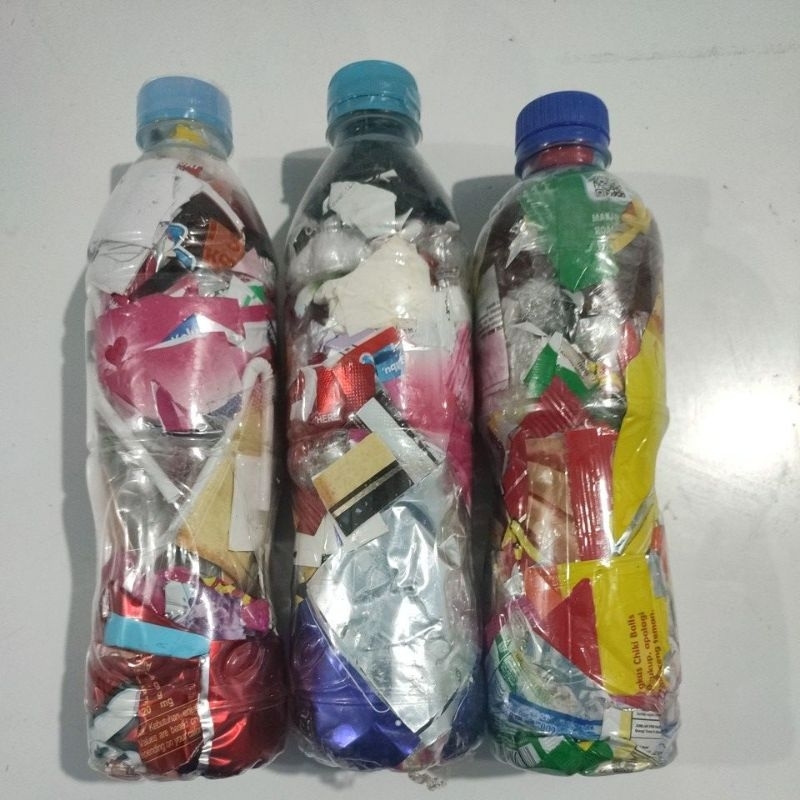 Ecobrick botol 500ml 200gram