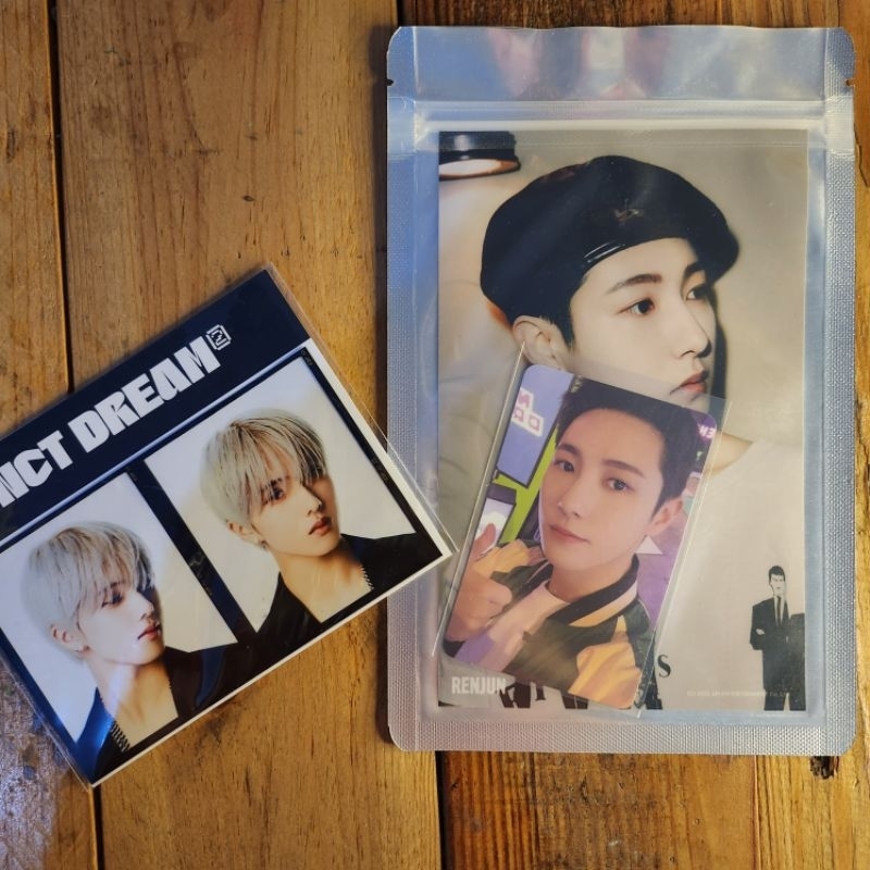 (CLEARANCE SALE) Jisung Film Set & Renjun 4x6 Photo Pack Glitch Mode