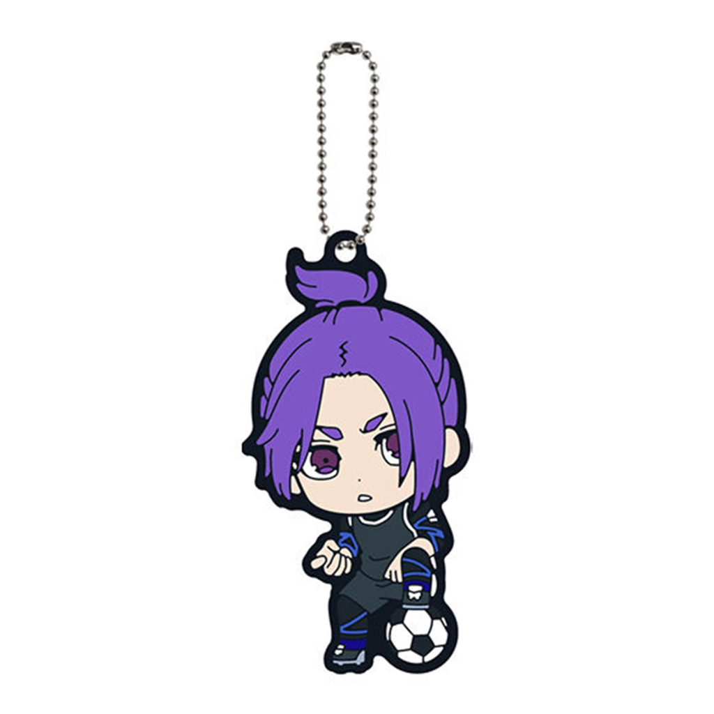 Blue Lock Bluelock Rubber Mascot Keychain Mikage Reo