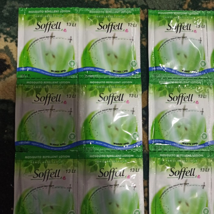 SOFFELL LOTION APEL 6 ML ISI 24 SACHET