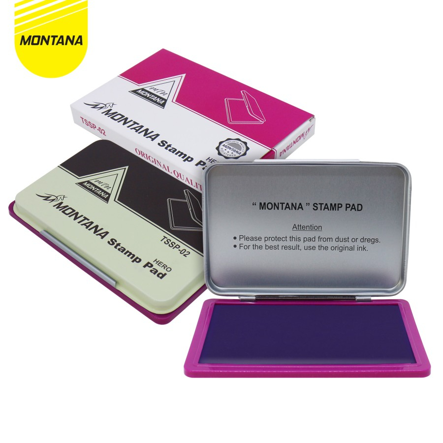 

BANTALAN STEMPEL / STAMP PAD MONTANA KECIL TSSP-01