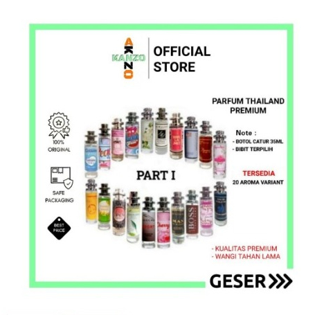 Kanzo - Parfum Thailand 35ml / Parfum Thailand 35ml Unisex / Parfum Thailand 35ml Best Seller PART I