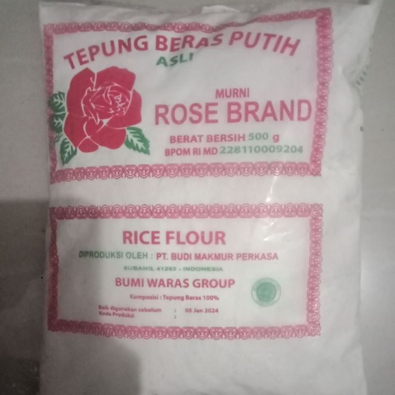 

tepung beras rose brand