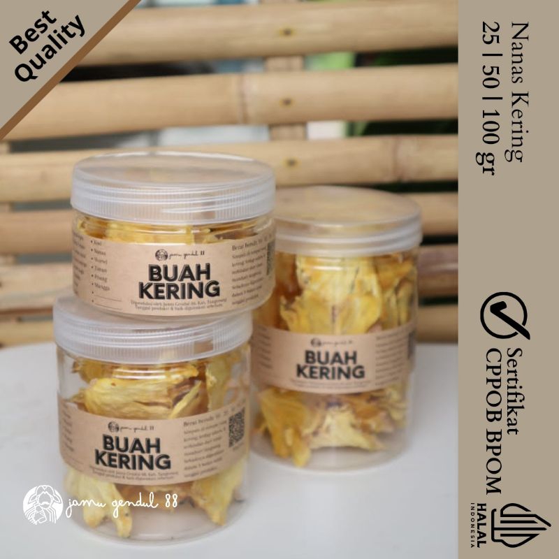 

Nanas Iris Kering - Dried Pineapple