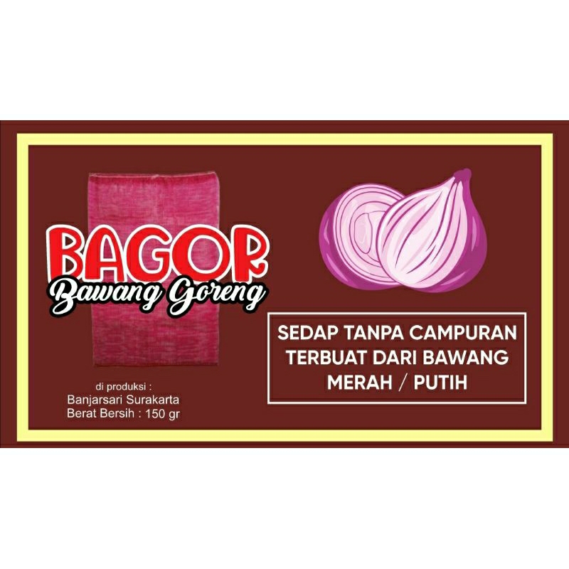 

BAWANG GORENG KRIUK" 150 gram
