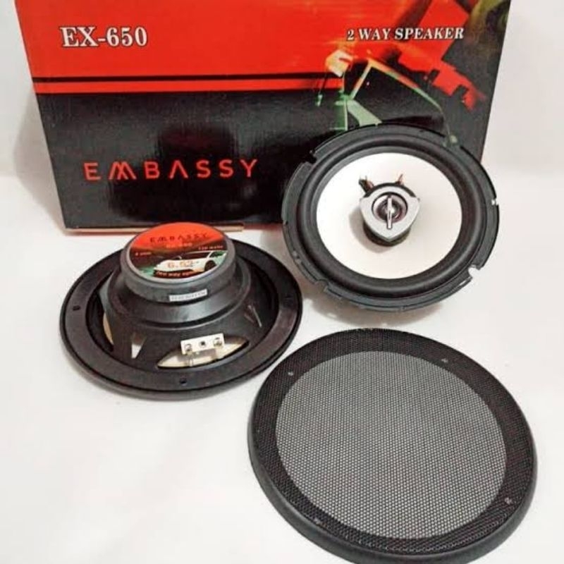Speaker Embassy 6.5inch, Sepasang