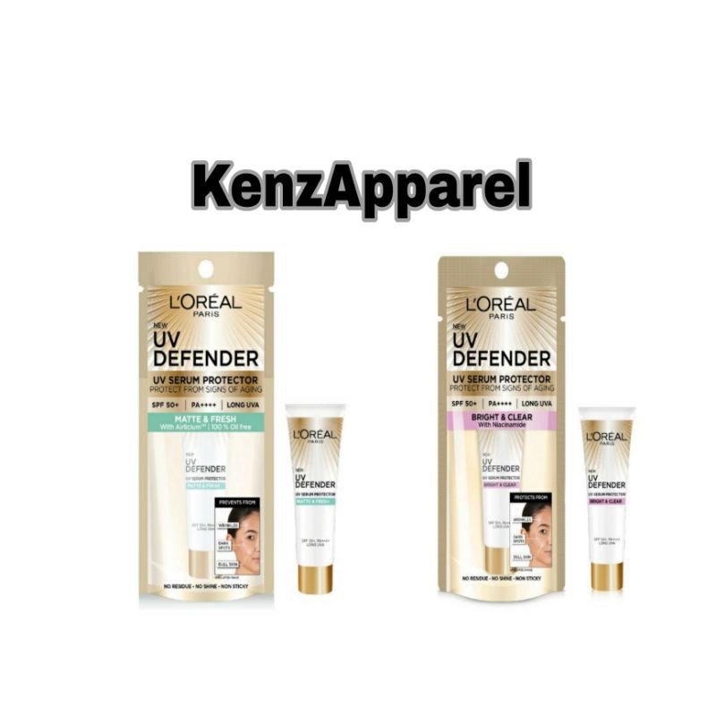 Loreal uv defender Serum Protector