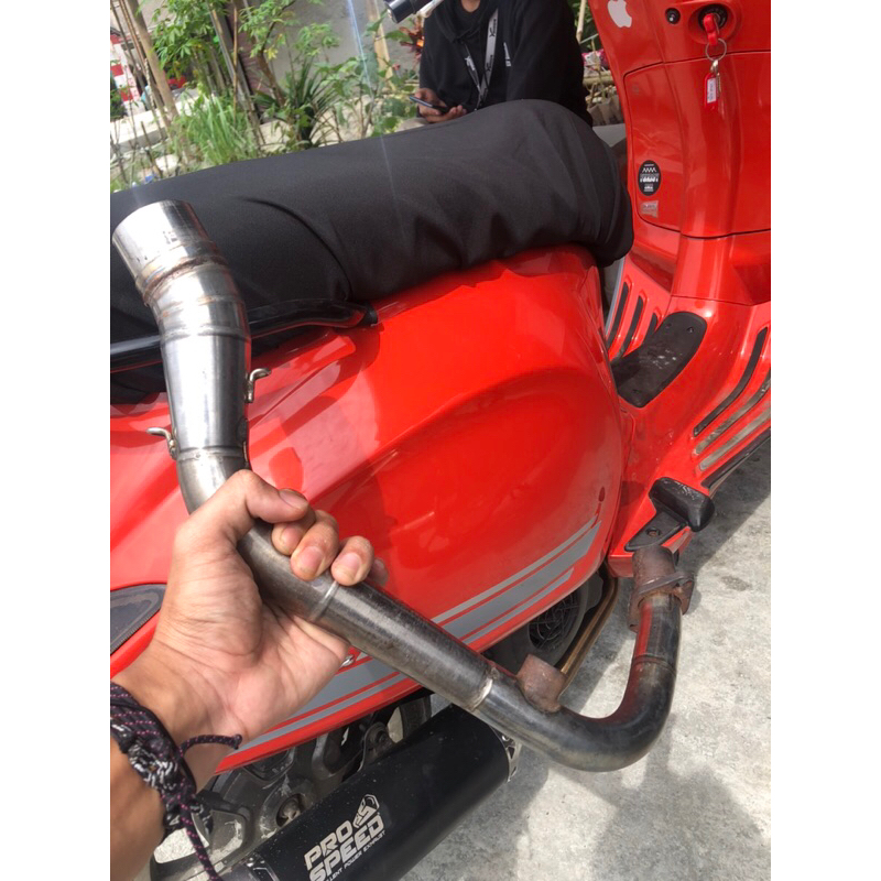 Header knalpot wrc vespa