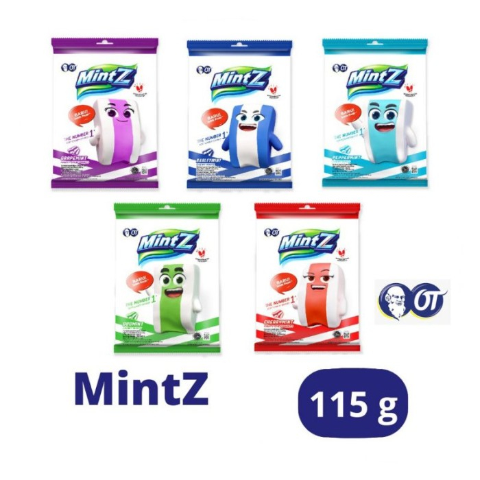 

OT MintZ Fruity Chewy Mints Permen 115gr