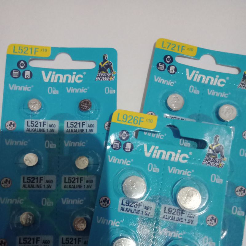 baterai L521F L721F L926F AGO AG11 AG7 vinnic jam tangan