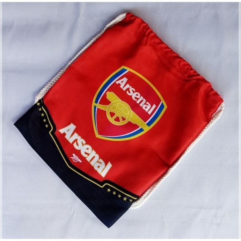 Tas Serut Klub Bola Drawstring Bag Tas Serut Bola Tas Bola Tas Serut Sepatu Tas Sepatu Bola Tas Sepa