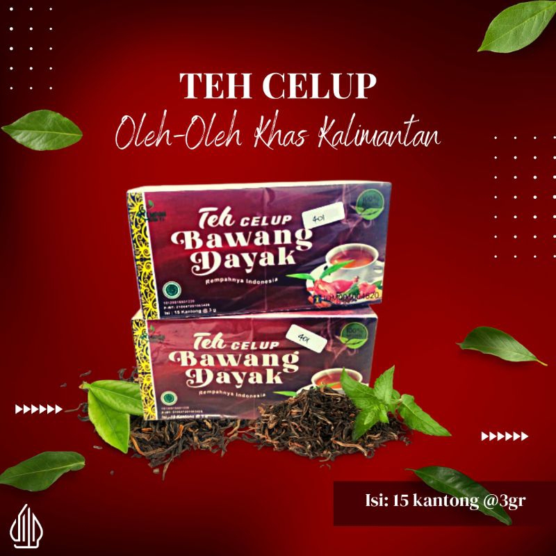 

[SIAP SEDUH] TEH CELUP BAWANG DAYAK ASLI KALIMANTAN