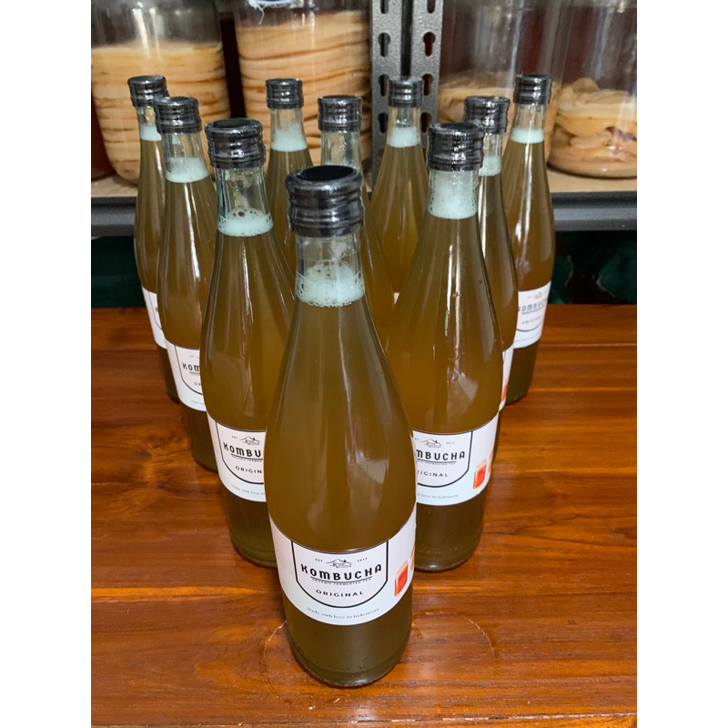 

[PAKET HEMAT] Kombucha Original 750ml x 30 pcs | by Rumah Fermentasi