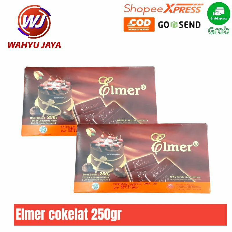 

elmer compund dark 250gr