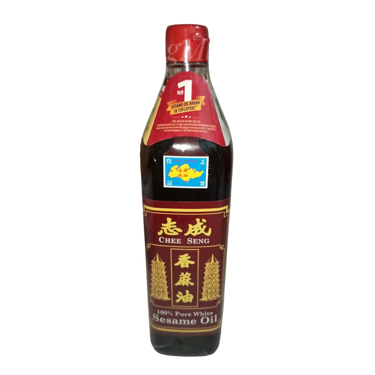Minyak Wijen / Pure White Sesame Oil Chee Seng Pagoda Singapore 750 ml