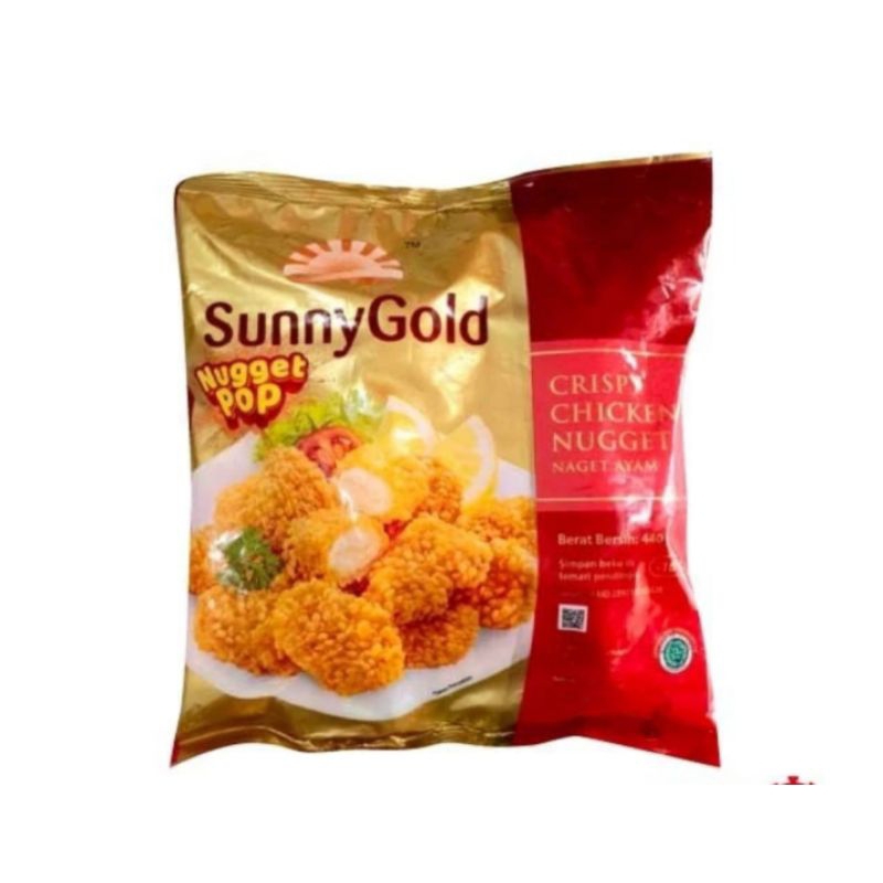 

sunny gold chicken nugget pop 440gr