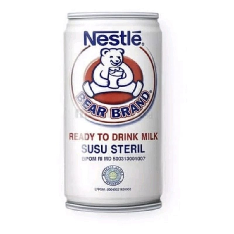 

susu bear brand 189ml susu steril.
