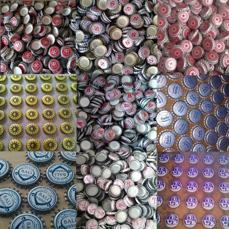 Sablon tutup botol crown cap