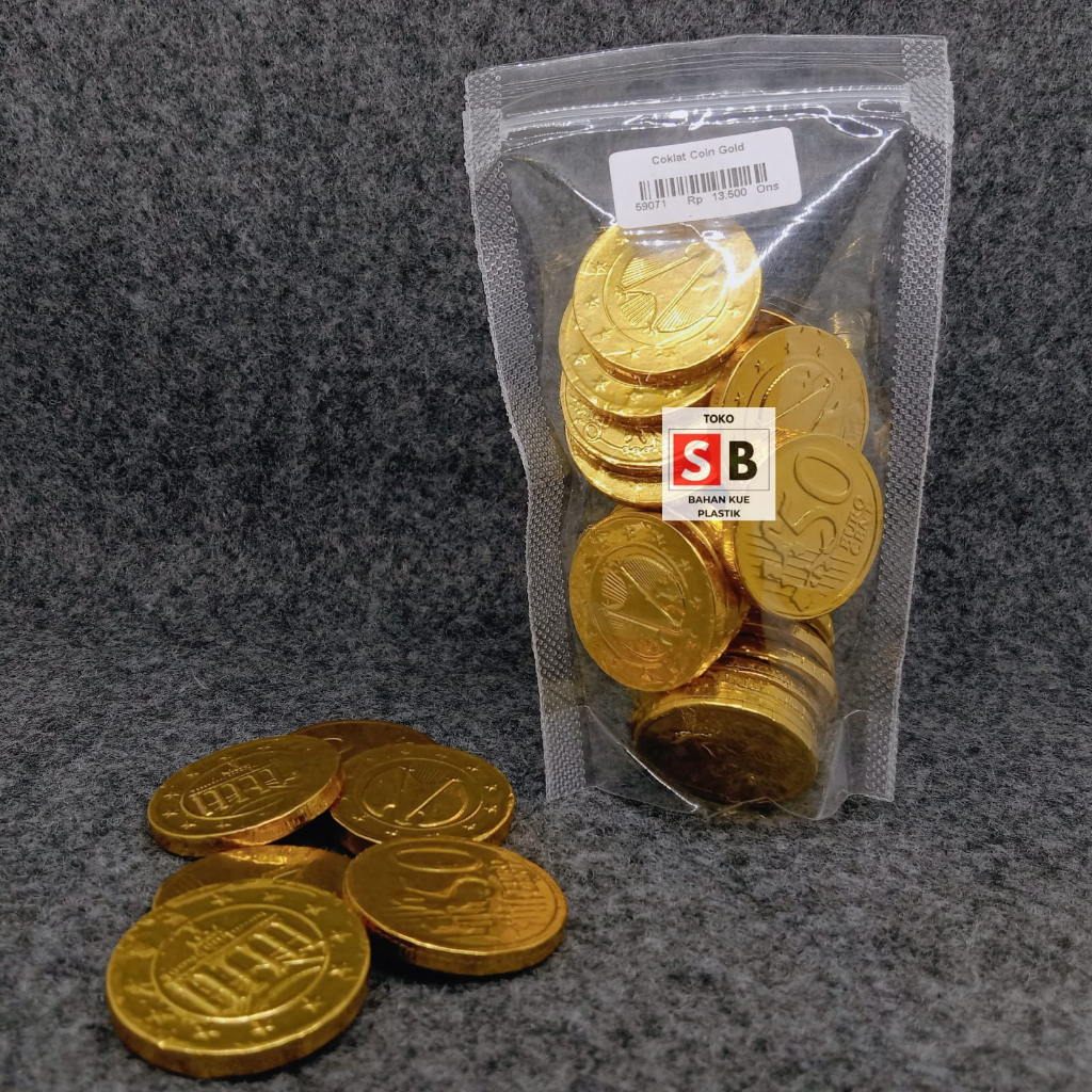 

COKLAT GOLD / COKLAT KOIN KEPING / CHOCOLATE DOLLARS