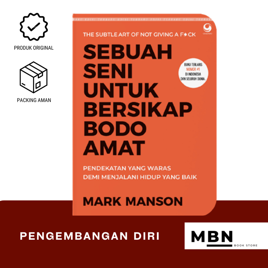SEBUAH SENI BERSIKAP BODO AMAT (POCKET EDITION) ORI