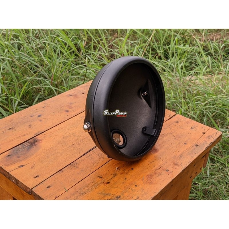 Batok Lampu Model Pesek Ukuran 7inc Megapro Tiger Ninja Scorpio