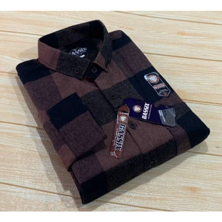 Kemeja Flanel Pria Lengan Panjang Distro Premium / Kemeja Flanel Kotak Kotak Pria Dewasa / Kemeja Pr