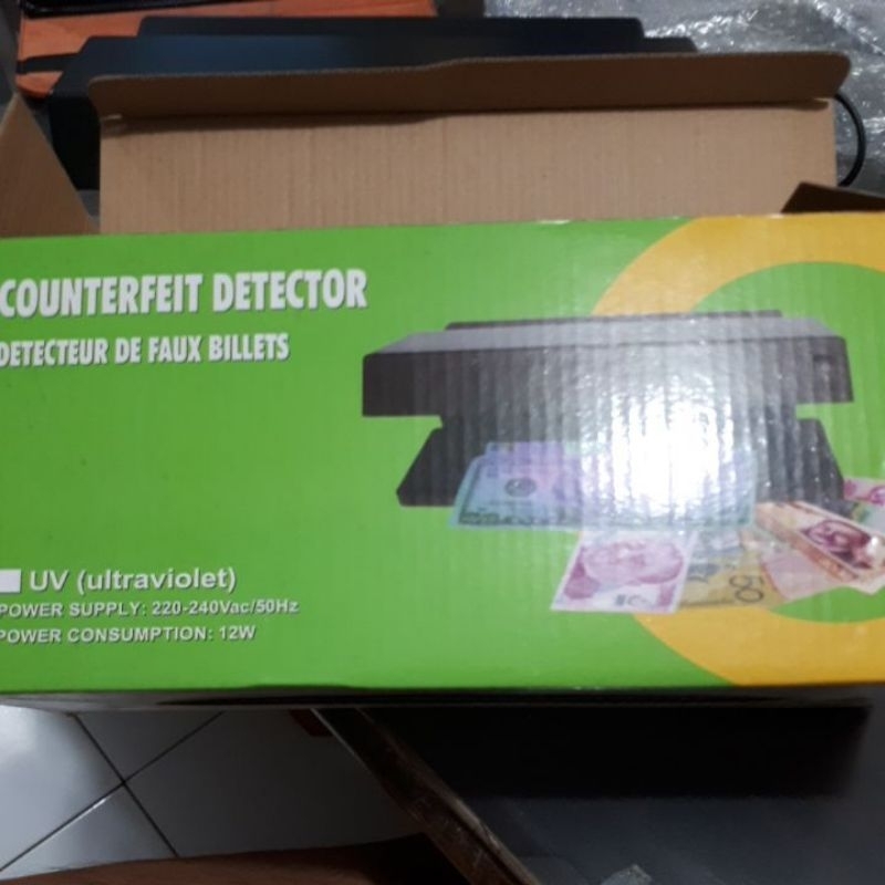 DETECTOR UANG PALSU COUNTERFEIT DETECTOR