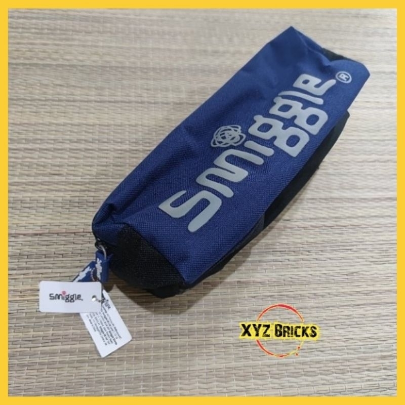 

SMIGGLE 443379 - Block Twin Zip Pencil Case Navy