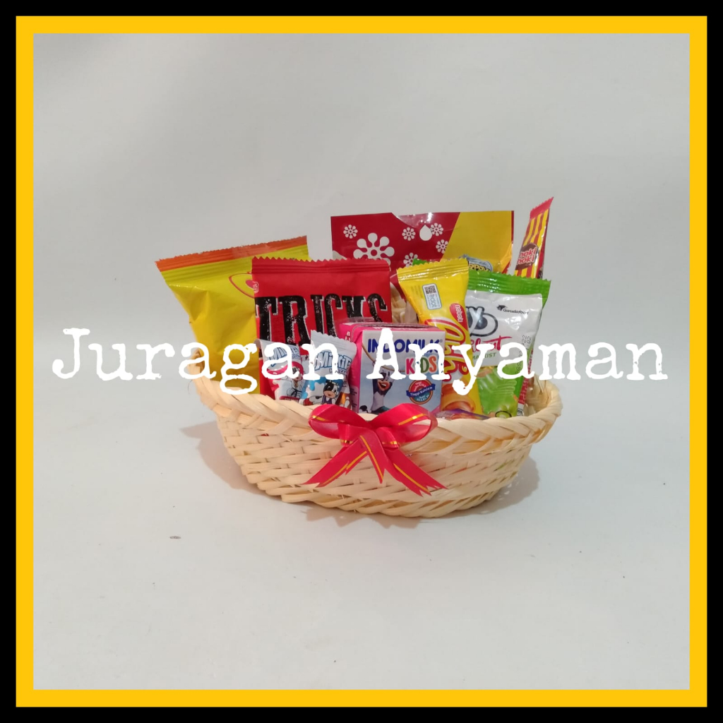 

TEMPAT SNACK SOVENIR - KEMASAN MAKANAN - WADAH - FOOD GRADE - SOUVENIR ULANG TAHUN - UNIK - KERANJANG SERBAGUNA