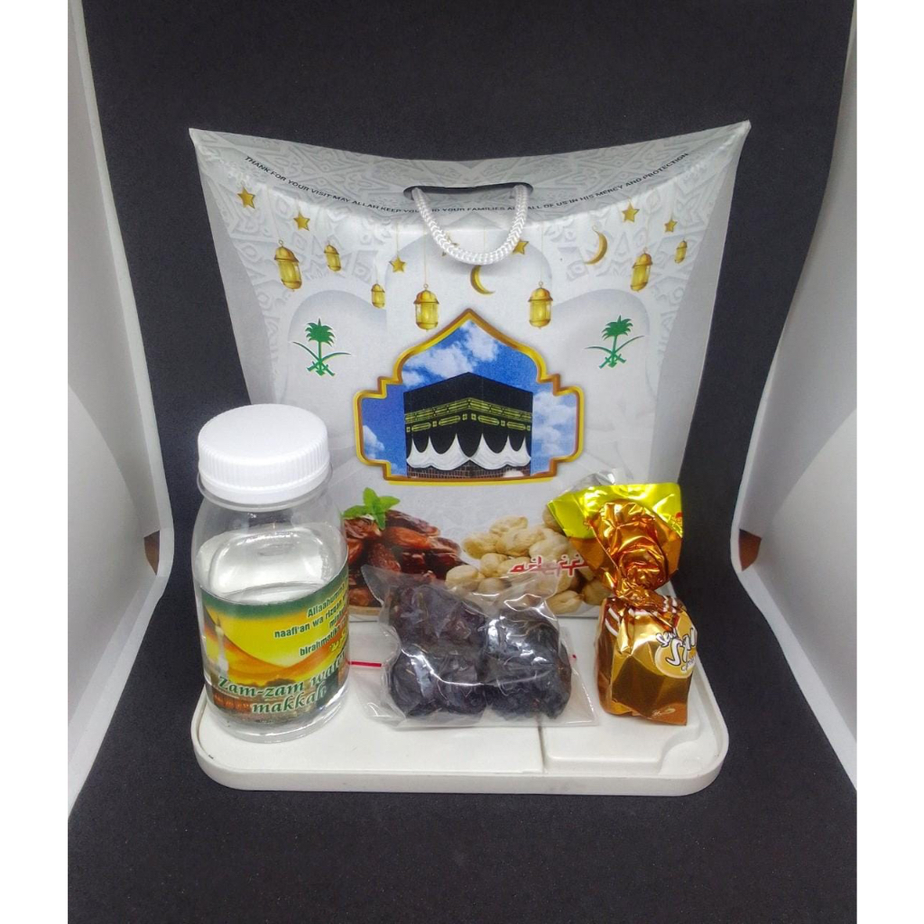 

Paket premium oleh oleh haji/umroh + kurma ajwa