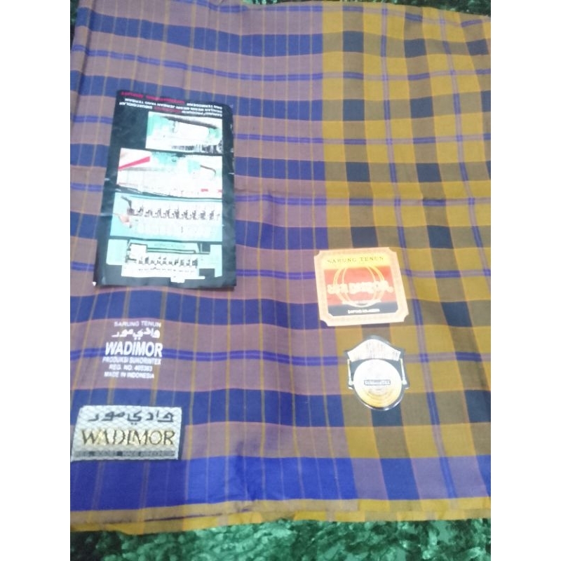 Sarung wadimor jadul cap sablon dan logo