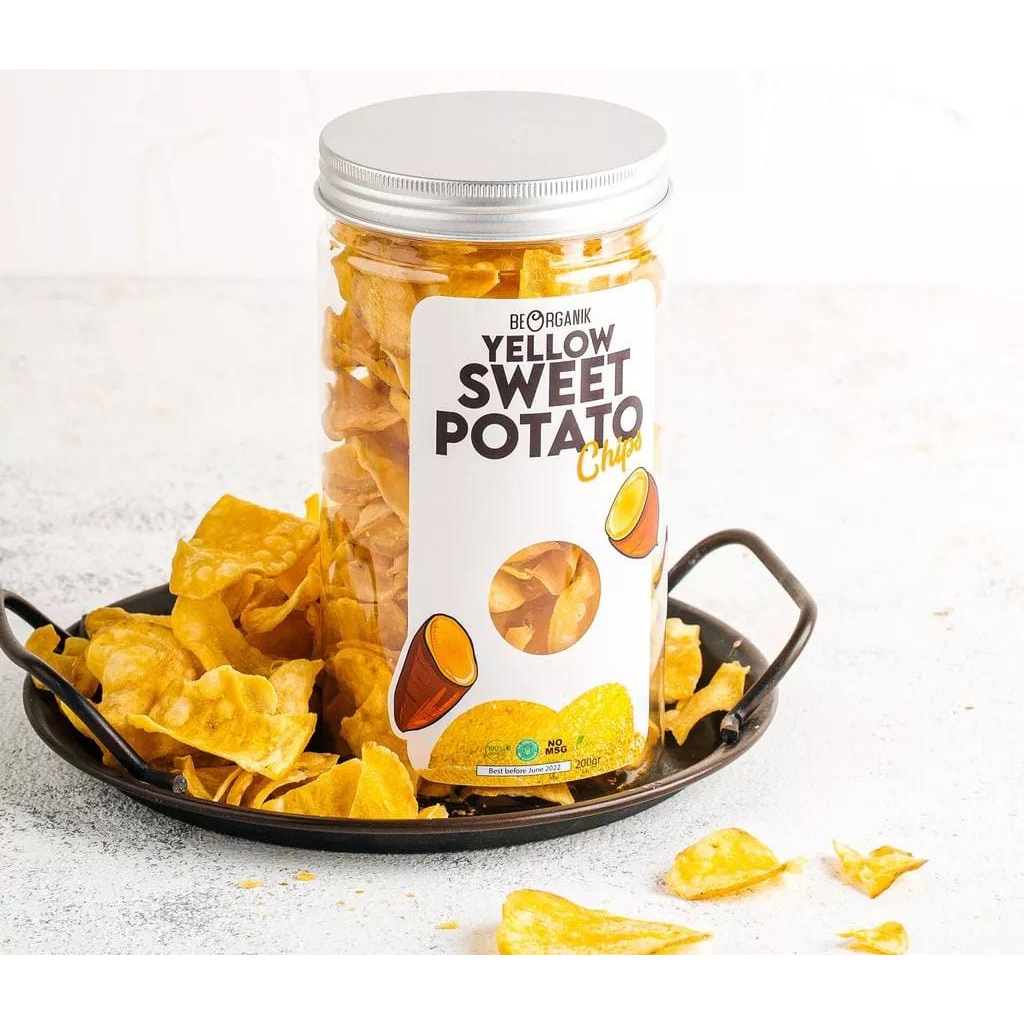 

Beorganik Yellow Sweet Potato Chips/Keripik Ubi Madu Manis Non MSG