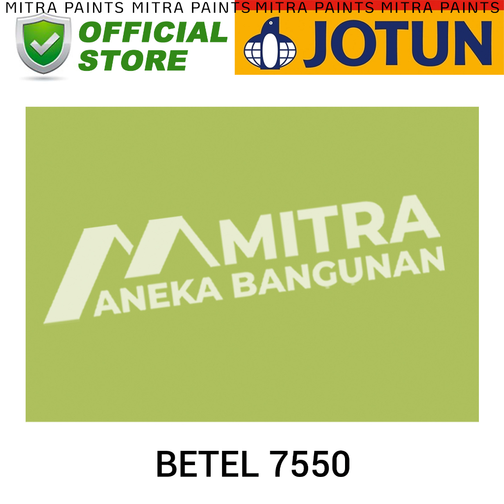 CAT TEMBOK JOTUN INTERIOR EKSTERIOR BETEL 7550 / HIJAU