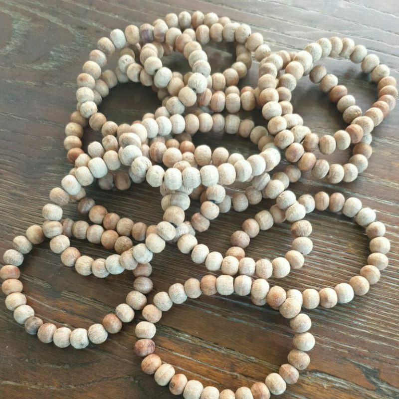 gelang kayu bidara arab 100 % original size 8 m