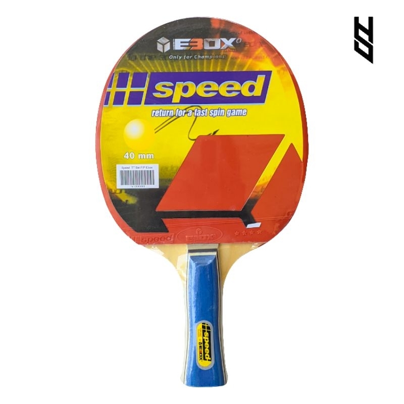 Bat Bat Bed Pingpong Tenis Meja EBOX Master Speed Original Bonus Bola Pingpong