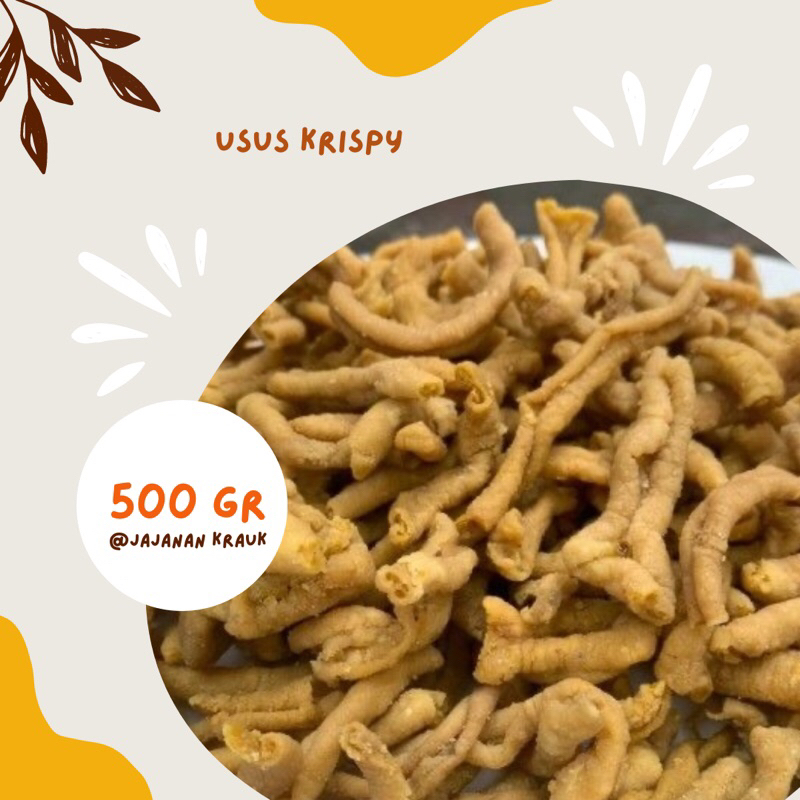 

KERIPIK USUS ORIGINAH GURIH RENYAH 500 gram