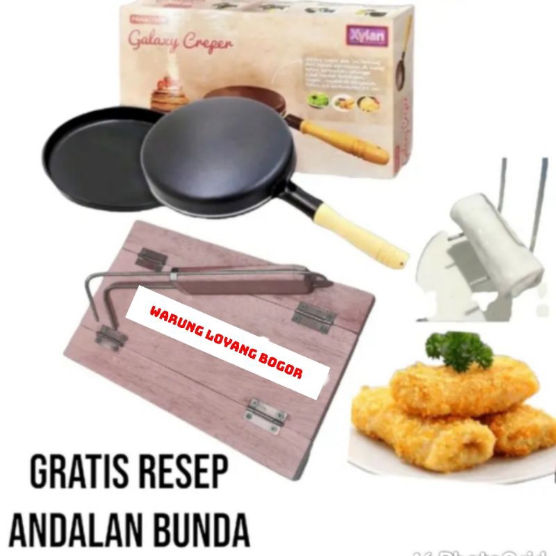 TEPLON JULIT LUMPIA/TEPLON RISOLIS/1SET TEPLON LUMPIA