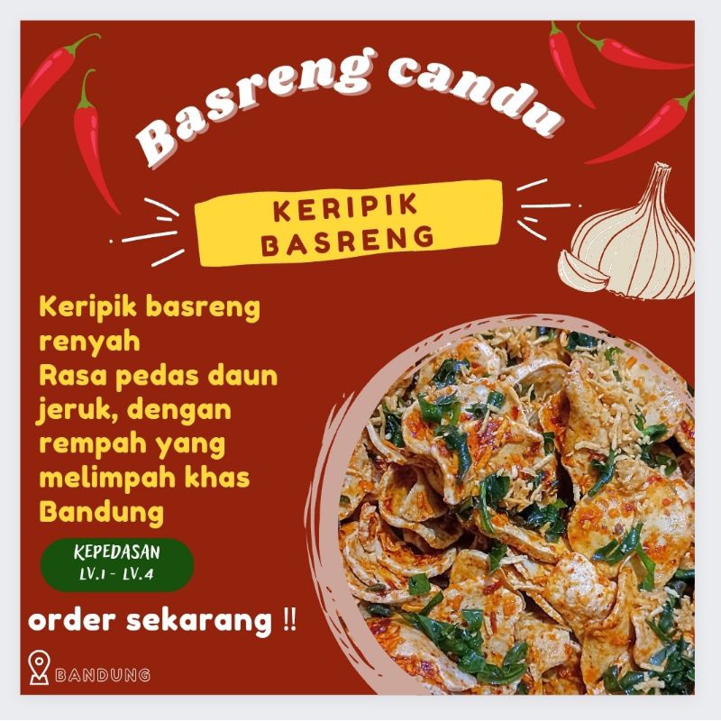 

Keripik Basreng Candu