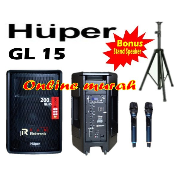 speaker portable meeting wireless huper g l15 huper gl15 HUPER GL15