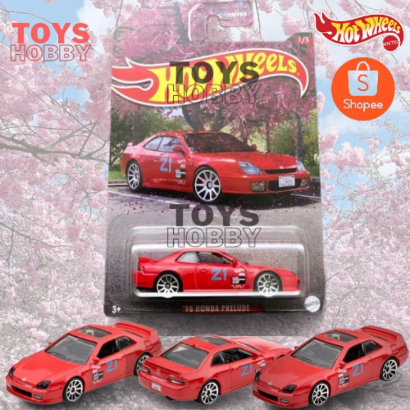 (100k) Hot Wheels Honda Perlude// Japanesse Style