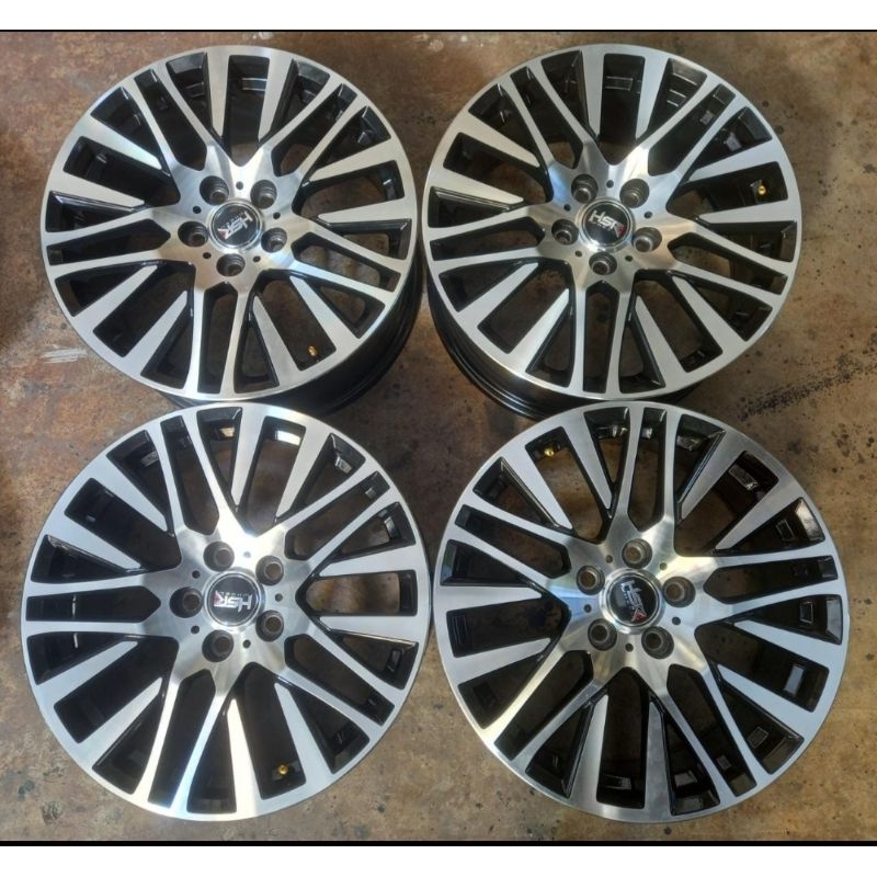 VELG MOBIL BEKAS RACING HSR RING 18X7,5 ET45 LUBANG 5X114