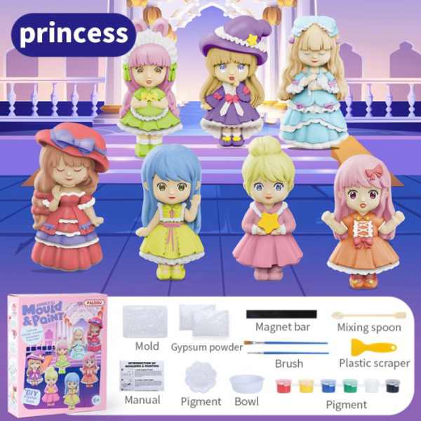 

Promo Mainan Edukasi Anak DIY Mould Painting / Mainan prakarya anak cute - Princess Murah