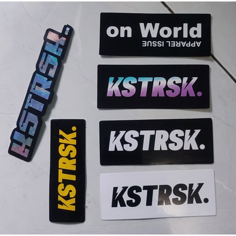 

Sticker Brand Kaset Rusak