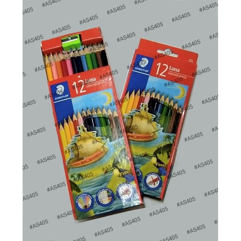 

Pensil Warna Pulas Luna Staedtler Panjang 12 warna